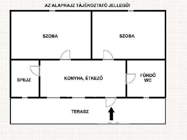 Eladó ház Nagykőrös 61 nm