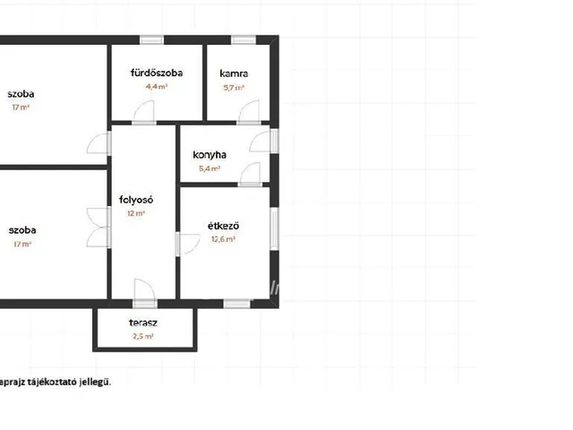 Eladó ház Tiszajenő 74 nm