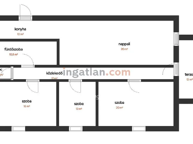 Eladó ház Nagykörű 90 nm