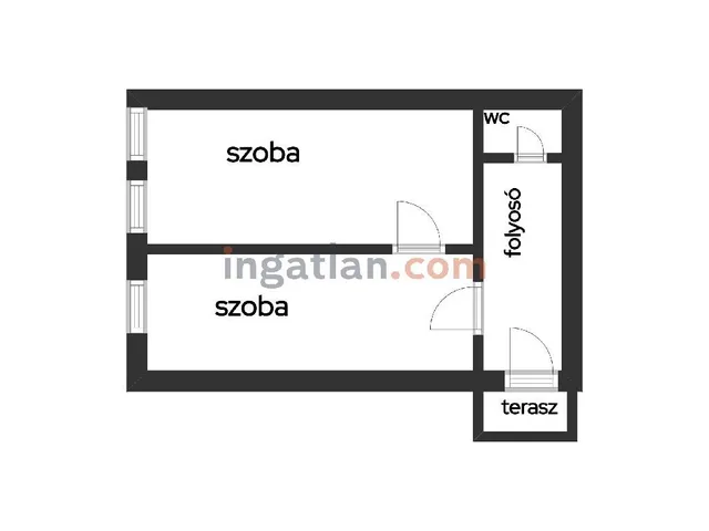 Eladó lakás Túrkeve 50 nm