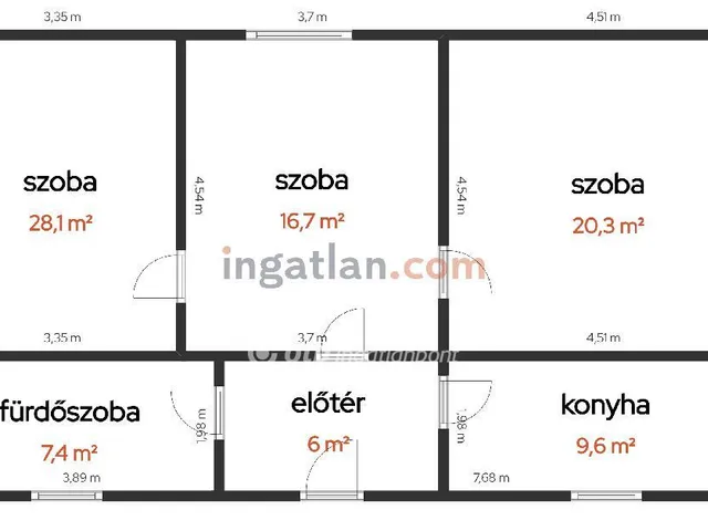Eladó mezőgazdasági ingatlan Jászkarajenő 88 nm