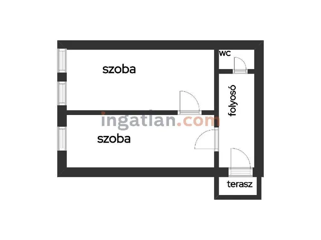 Eladó lakás Túrkeve 50 nm