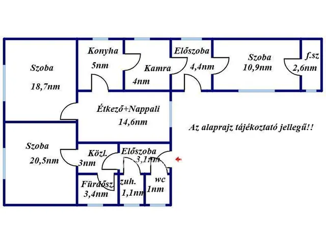 Eladó ház Kisújszállás 92 nm
