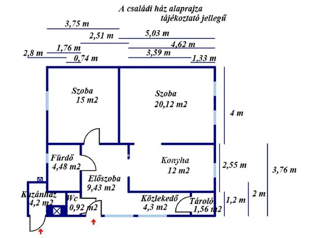 Eladó ház Szolnok 67 nm