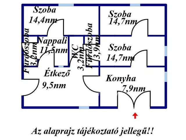 Eladó ház Nagykáta 83 nm