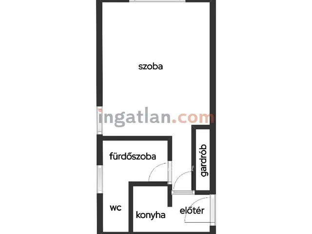 Eladó lakás Törökszentmiklós 26 nm