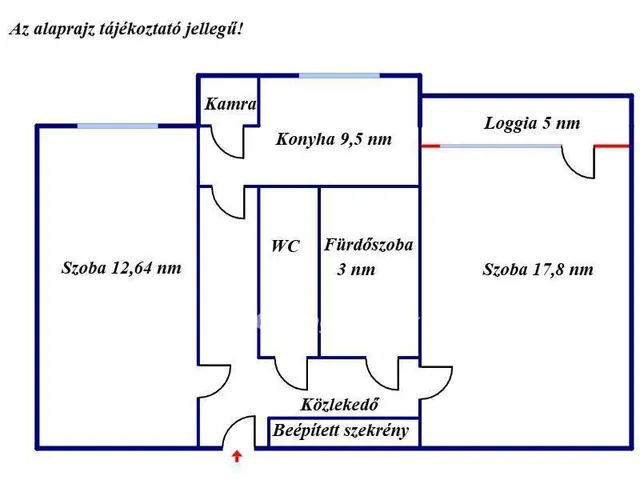 Eladó lakás Martfű 53 nm