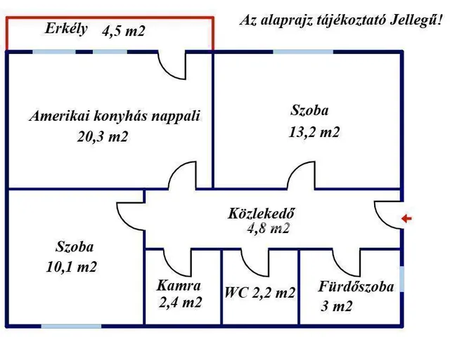 Eladó lakás Kecskemét 56 nm