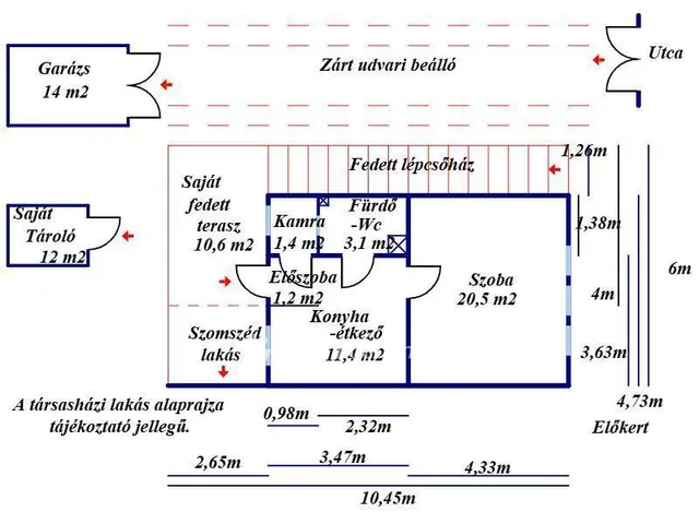 Eladó lakás Kecskemét 38 nm