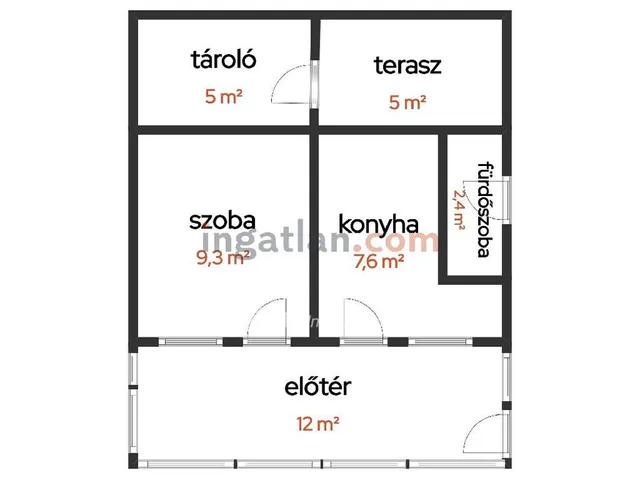 Eladó üdülő és hétvégi ház Tiszakécske 31 nm