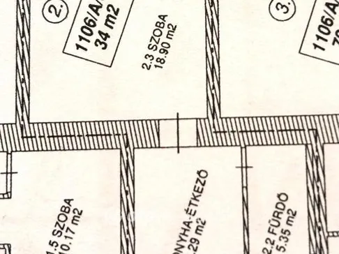 Eladó lakás Szolnok 34 nm