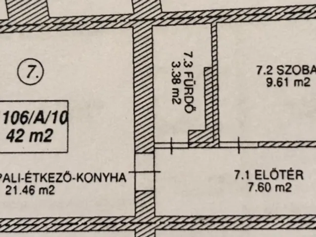Eladó lakás Szolnok, Belváros 42 nm