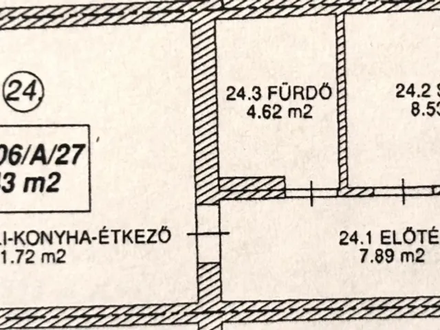 Eladó lakás Szolnok, Belváros 43 nm