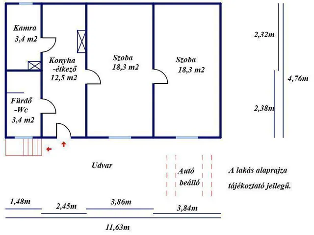 Eladó lakás Kecskemét 58 nm