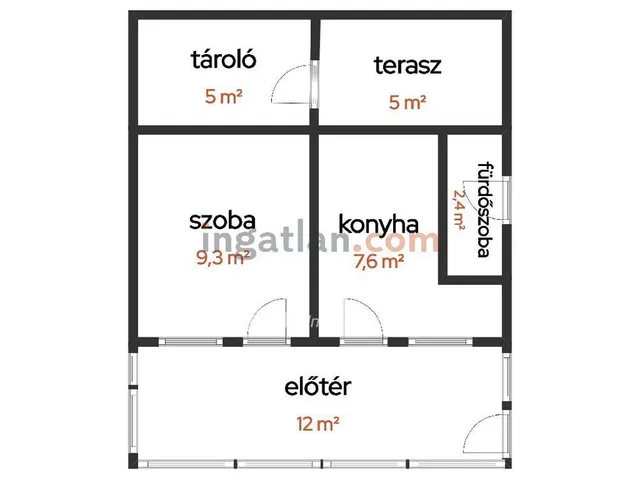 Eladó üdülő és hétvégi ház Tiszakécske 31 nm