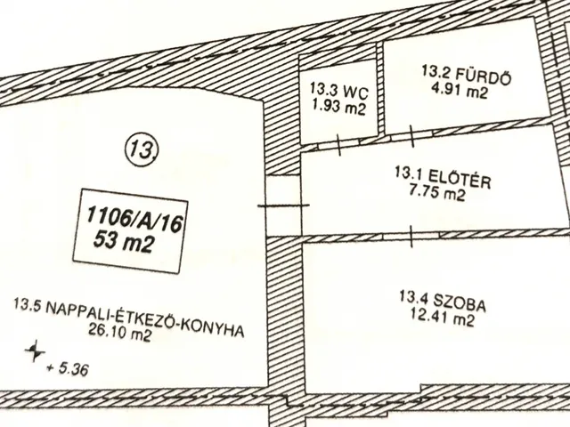Eladó lakás Szolnok, Belváros 53 nm