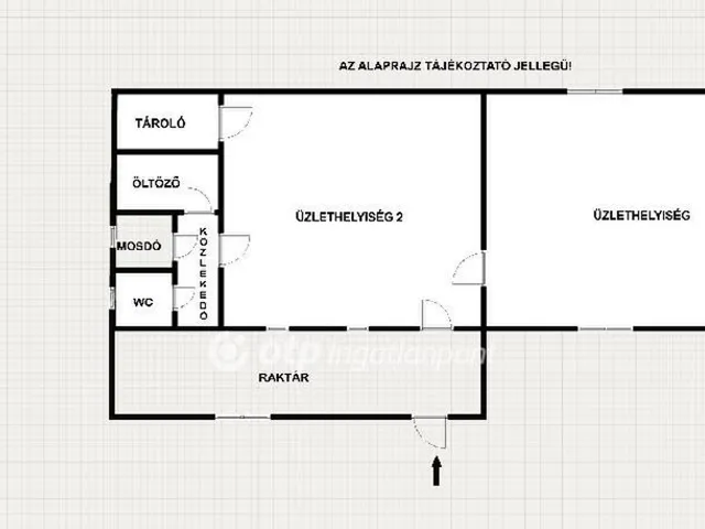 Eladó kereskedelmi és ipari ingatlan Törtel 120 nm
