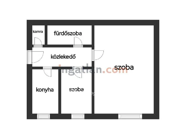 Eladó lakás Szolnok 42 nm