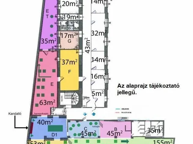 Eladó kereskedelmi és ipari ingatlan Budapest IX. kerület 765 nm