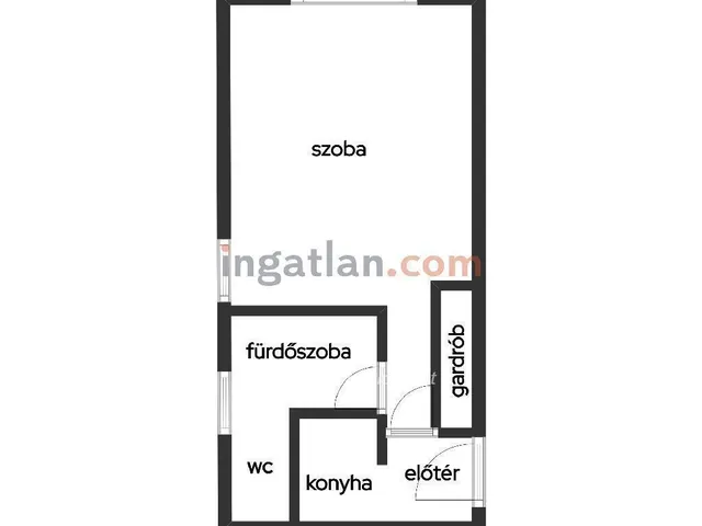 Eladó lakás Törökszentmiklós 26 nm
