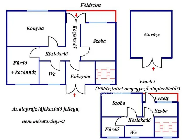 Eladó ház Tiszaföldvár 90 nm