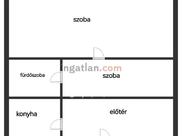 Eladó lakás Újszász 43 nm