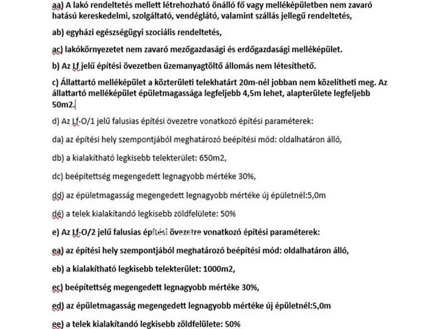 Eladó telek Tápióbicske 3180 nm