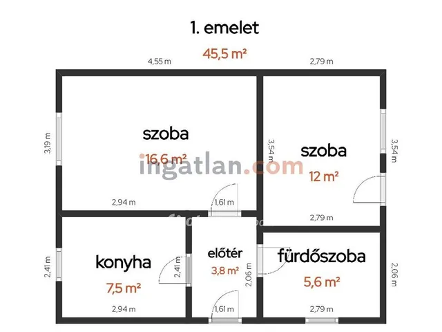 Eladó ház Tiszakécske 45 nm