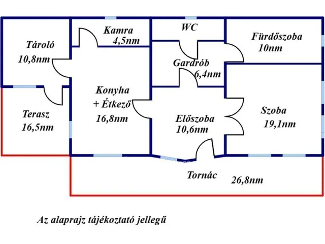 Eladó nyaraló Cegléd 81 nm