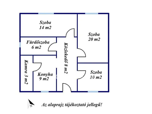 Eladó ház Nyársapát 70 nm