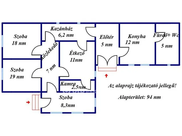 Eladó ház Kunmadaras 94 nm