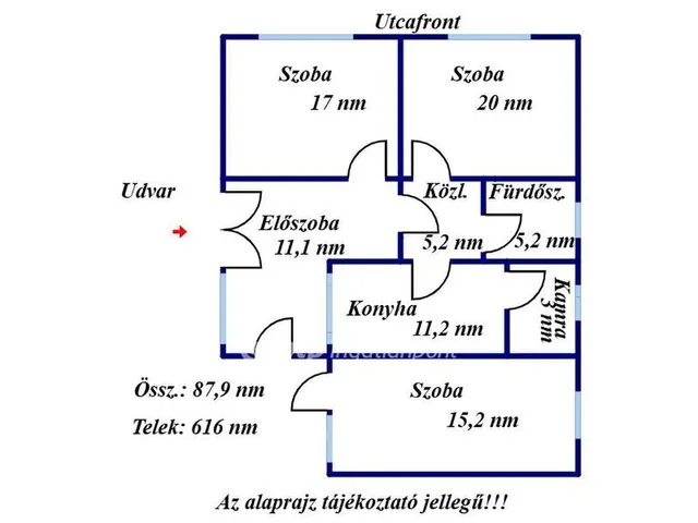 Eladó ház Kisújszállás 87 nm
