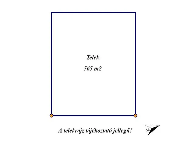 Eladó telek Monorierdő 565 nm