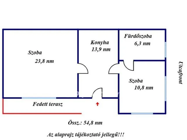 Eladó ház Kisújszállás 54 nm