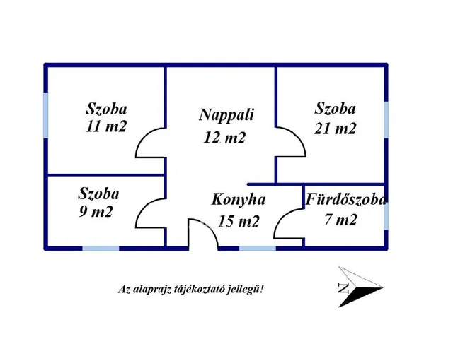Eladó ház Tápiószele 75 nm