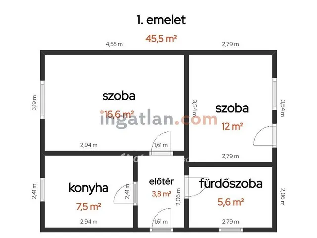 Eladó ház Tiszakécske 45 nm