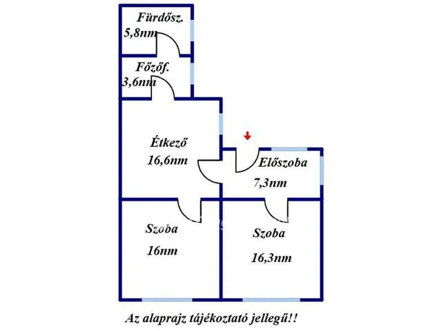 Eladó ház Kunhegyes 65 nm