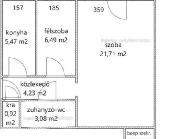 Eladó lakás Budapest XIV. kerület 42 nm