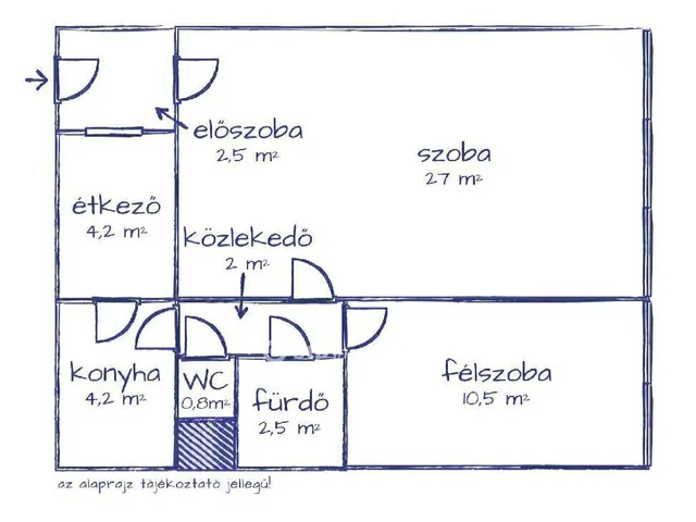 Eladó lakás Budapest XI. kerület 49 nm