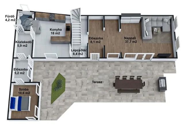 Eladó ház Leányfalu 140 nm