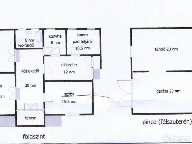 Eladó ház Komoró 110 nm