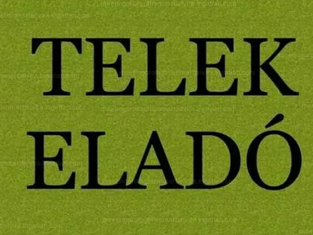 Eladó telek Magyargéc 4282 nm