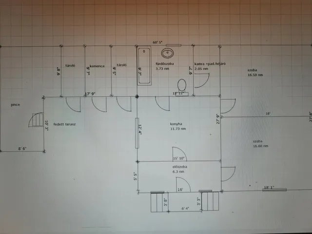 Eladó ház Bükkszék 57 nm