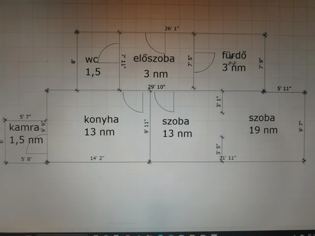 Eladó lakás Bátonyterenye 53 nm