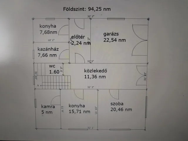 Eladó ház Etes 193 nm