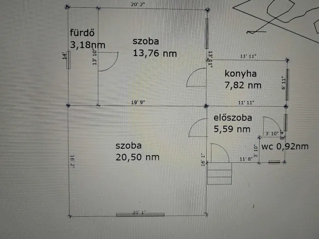 Eladó ház Mátraderecske 52 nm