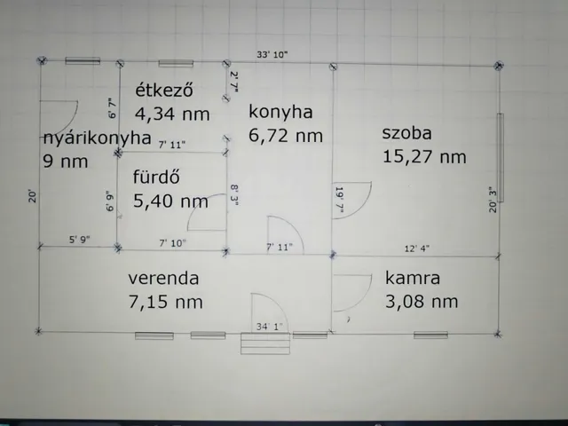 Eladó ház Szarvasgede 51 nm