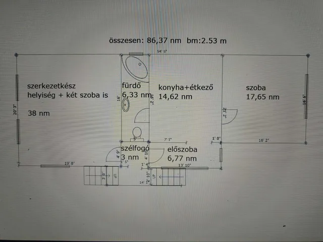 Eladó ház Pétervására 86 nm