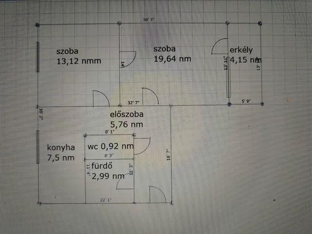 Eladó lakás Bátonyterenye 49 nm