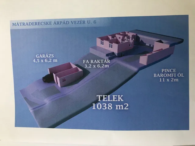 Eladó ház Mátraderecske 90 nm